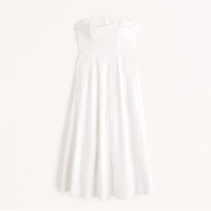 COPY - Abercrombie & Fitch linen midi dress